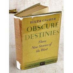 Obscure Destinies Three New Stories of the West